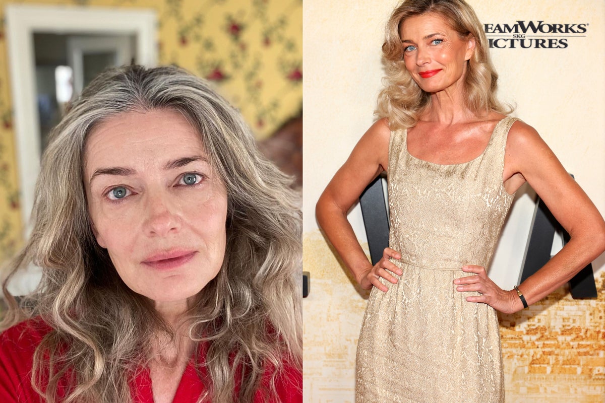 Paulina Porizkova shares barefaced selfie to mark new year The